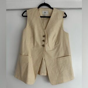 Banana Republic Linen Vest